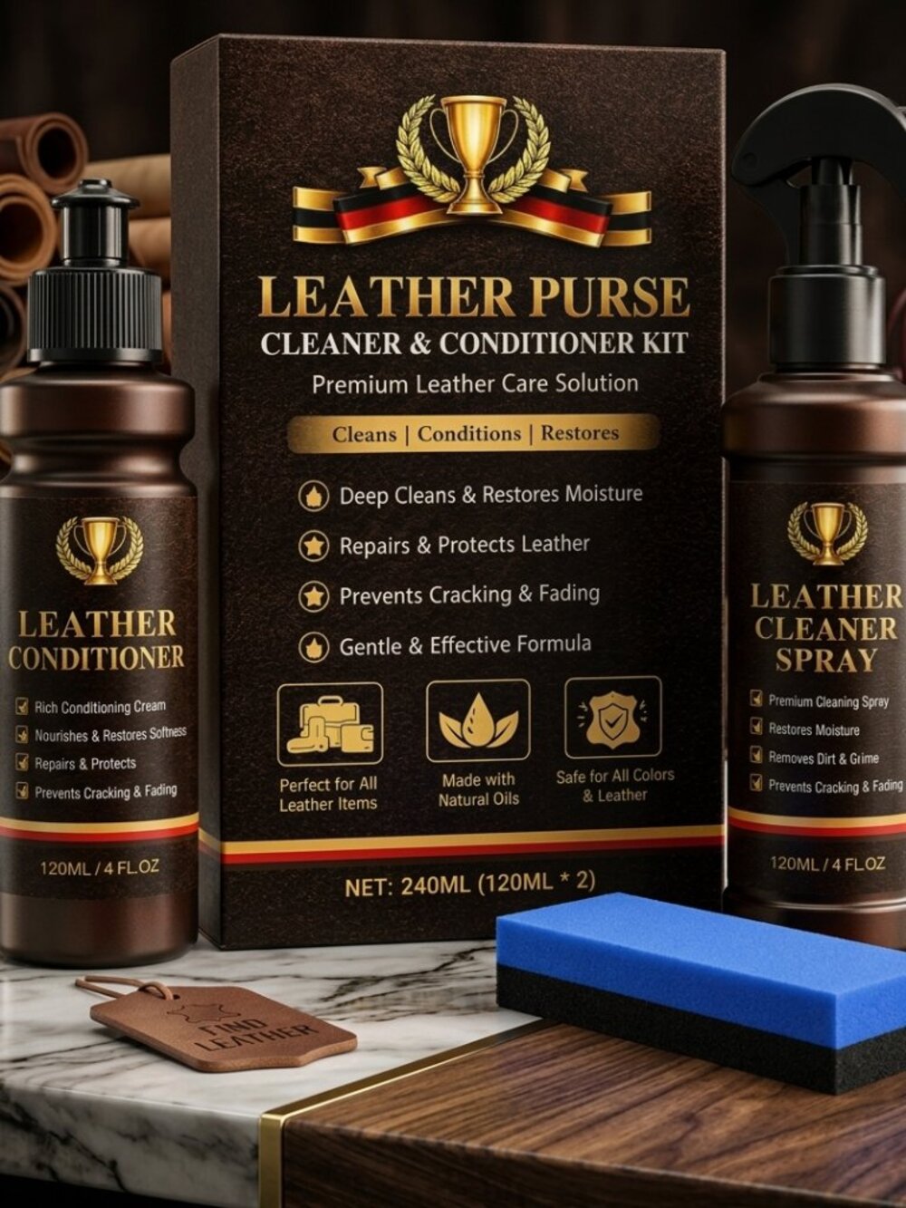 Premium Leather Care Kit